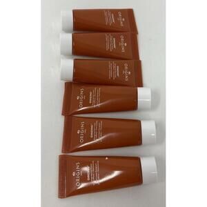 6 X ORIGINS Ginzing Energizing Gel Cream Caffeine + Niacinamide 0.5oz ea. J42